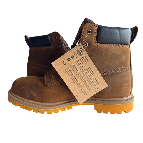 Irish Setter Work Boot Hopkins 6" Safety Toe EH, Waterproof Leather Size 12EE - Picture 3 of 12